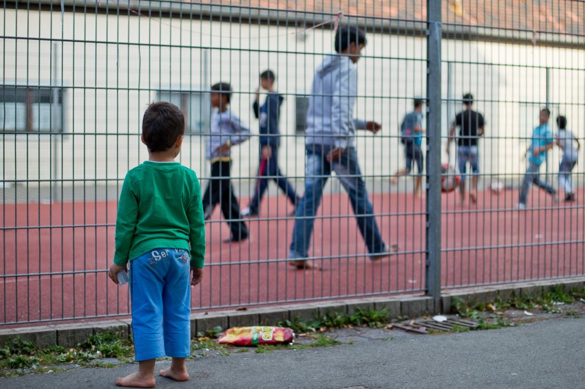 Flüchtlingskinder in Deutschland